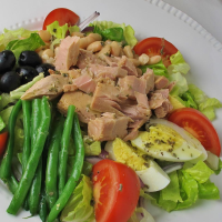 Nicoise-Style Tuna Salad With White Beans & Olives Recipe ... image