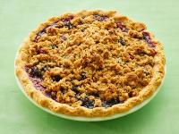 Berry Crumble Pie Recipe - Food Network image