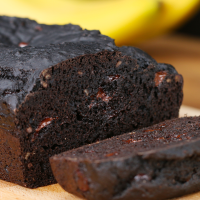 Dark Chocolate Banana Bread Recipe by Tasty image