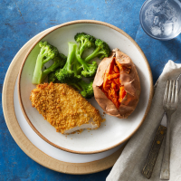 Healthy Oven-Fried Pork Chops Recipe | EatingWell image