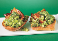 Avocado Toasties with Kiwi Salsa and Bacon Recipe | Bon ... image