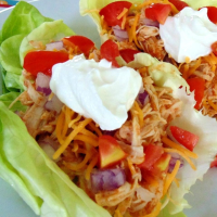 Fiesta Slow Cooker Shredded Chicken Tacos Recipe | Allrecipes image
