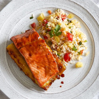 Pineapple Grilled Salmon - Recipes | Pampered Chef US Site image