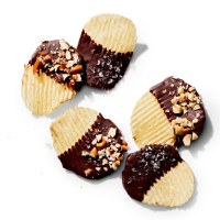 Chocolate-Dipped Potato Chips | Rachael Ray In Season image