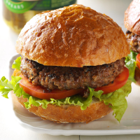 Barley Beef Burgers Recipe: How to Make It image