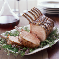 Herbed Pork Rib Roast Recipe - Frank Stitt | Food & Wine image
