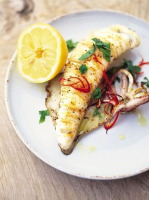Chargrilled whole squid | Seafood recipes | Jamie Oliver ... image