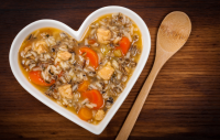 Bone-Building Chicken Wild Rice Soup Recipe | Gluten Free image