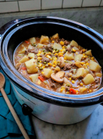 Slow Cooker Ground Beef Stew Recipe | Allrecipes image