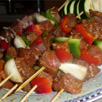 Awesome Spicy Beef Kabobs OR Haitian Voodoo Sticks Recipe ... image