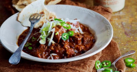 Slow-cooked Mexican beef chilli mole | Food To Love image