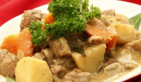 Stew with Pork and Potatoes - Recipe | Tastycraze.com image