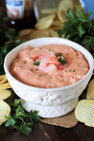3-Ingredient Shrimp Cocktail Dip | The Kitchen is My ... image