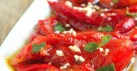 Roasted Red Peppers In Oil Recipe | I Cook The World image