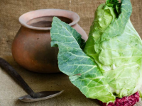 Recipe: Hearty Leafy Green Kraut - Cultures for Health image