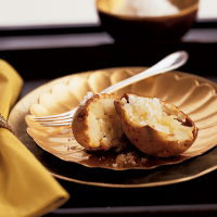 Crunchy Baked Potatoes With Maldon Salt Recipe - Marcia ... image