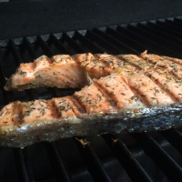 Grilled Salmon Steaks Italian-Style Recipe | Allrecipes image