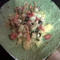Greek Salad Wrap Recipe | Allrecipes image