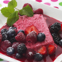 Frozen Raspberry Mousse Recipe | EatingWell image