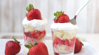 Strawberry Shortcake Shooters Recipe - Tablespoon.com image