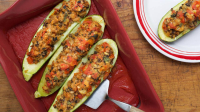 Rach's Stuffed Zucchini | Recipe - Rachael Ray Show image