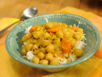 Kardea's Curry Coconut and Lemongrass Chickpea Soup Recipe ... image