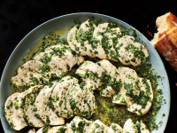Verjus-Poached Chicken with Herbs Recipe - Justin Chapple ... image