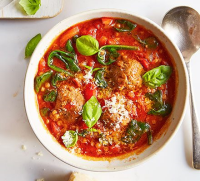 Meatball & tomato soup recipe | BBC Good Food image