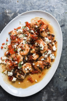 Best Shrimp with Feta Cheese (Garides Saganaki) Recipe ... image