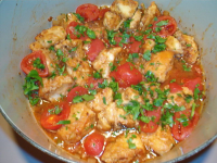 Chicken With Stewed Tomatoes Recipe - Food.com image