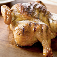 Grilled Spice-Rubbed Whole Chicken Recipe | MyRecipes image