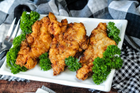 Golden Fried Chicken Cutlets | Just A Pinch Recipes image