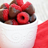 Chocolate Covered Raspberries — Let's Dish Recipes image