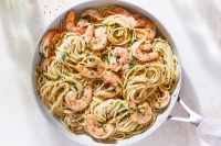 Spaghetti al Limone With Shrimp Recipe - NYT Cooking image