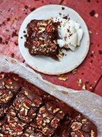 Easy vegan brownie recipe | Jamie Oliver vegan recipes image