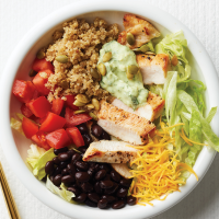 Chicken Burrito Bowls Recipe | EatingWell image