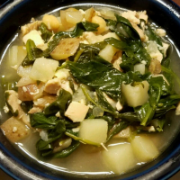 SOUP WITH SPINACH AND CHICKEN RECIPES