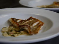 Lionfish with Garlic-Cilantro Scampi Sauce Recipe ... image