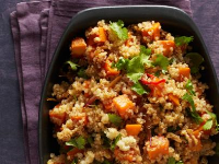 Spicy Quinoa with Sweet Potatoes Recipe | Food Network ... image