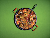 Grilled Paella Recipe - NYT Cooking image