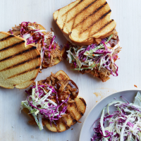 Pulled Pork Sandwiches with Barbecue Sauce Recipe | Food ... image