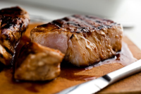 Grilled or Pan-Cooked Albacore With Soy/Mirin Marinade Recipe image
