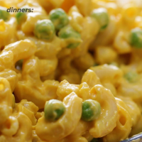 Cashew Mac And Peas Recipe by Tasty image