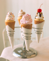 Ice Cream Cone Cupcakes | Martha Stewart image
