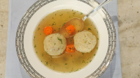 Vegetarian Matzo Ball Soup Recipe | Martha Stewart image
