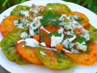 Contessa's Heirloom Tomatoes With Blue Cheese Dressing ... image