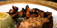 Beef Tenderloin Steaks with Mustard-Cognac Sauce Recipe ... image