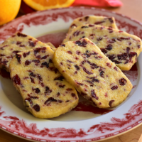 Cranberry-Orange Shortbread Cookies | Allrecipes image