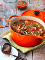 Chicken and Sausage Gumbo Recipe - Woman's Day image