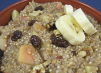 Quinoa and Oatmeal Cereal Heart Healthy Recipe - Food.com image